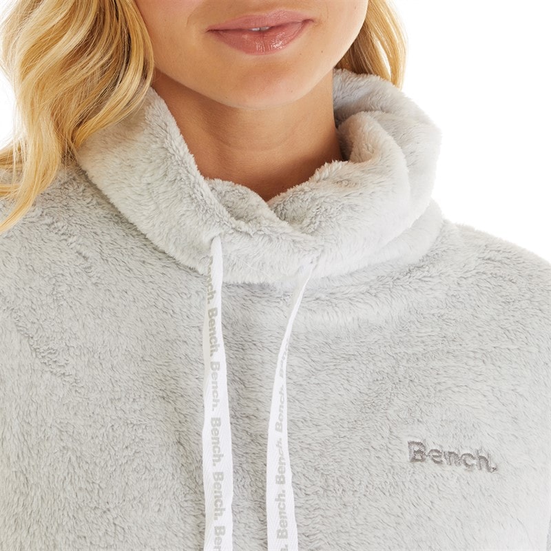Bench Womens Fluffy Snuggle Top Grey - Image 3