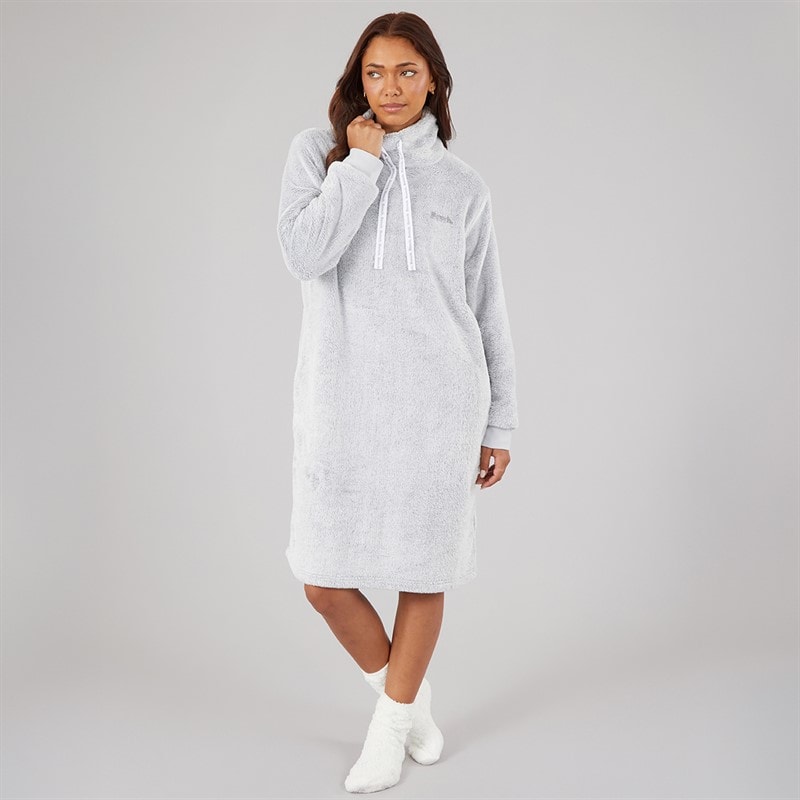 Bench Womens Fluffy Snuggle Top Grey - Image 4