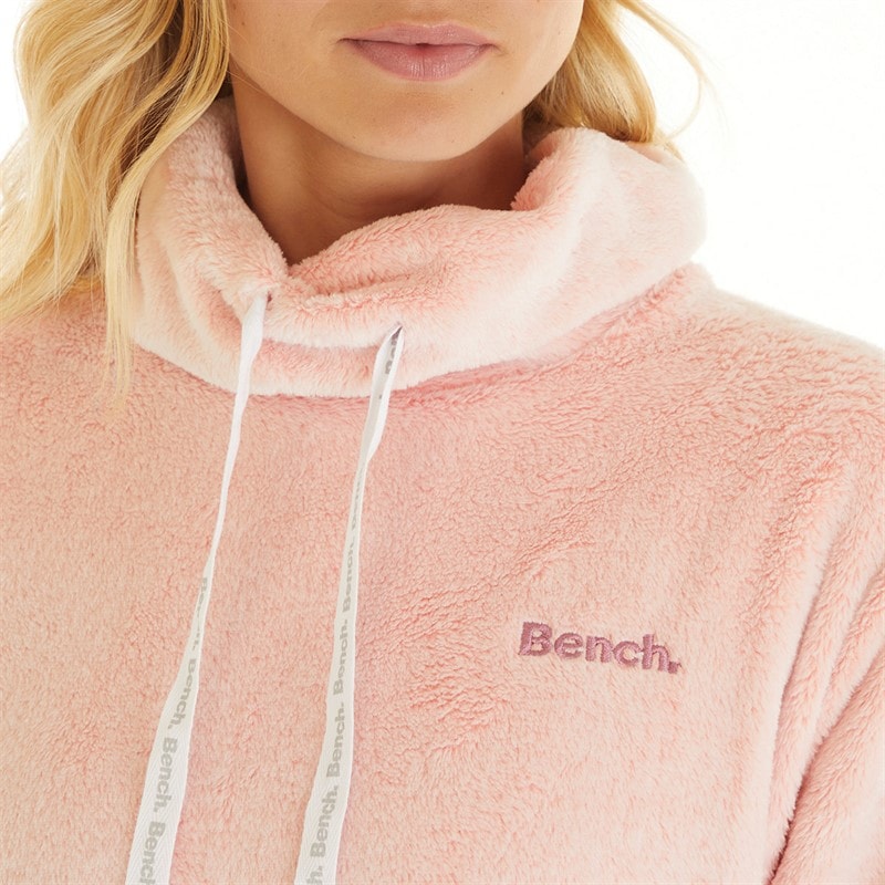 Bench Womens Fluffy Snuggle Top Blush - Image 3