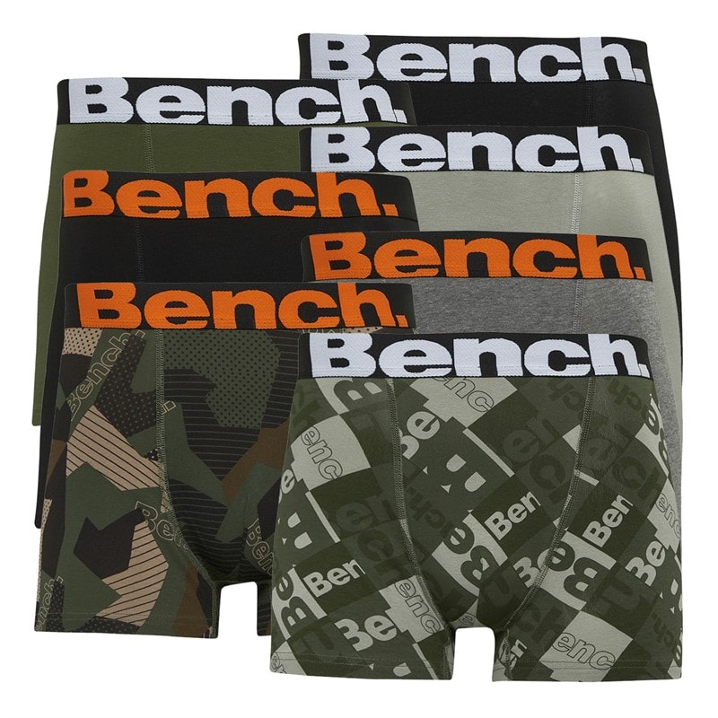 Bench Mens Ejler Seven Pack Boxers Multi