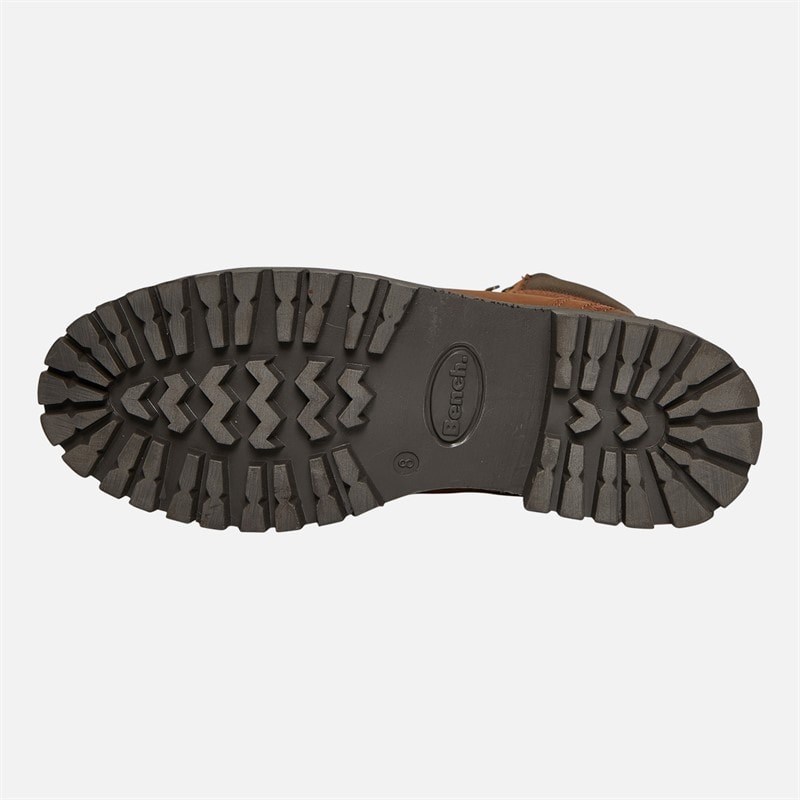 Bench Mens Oldham Aviator Boots Chestnut - Image 3