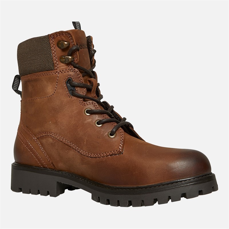 Bench Mens Oldham Aviator Boots Chestnut - Image 5