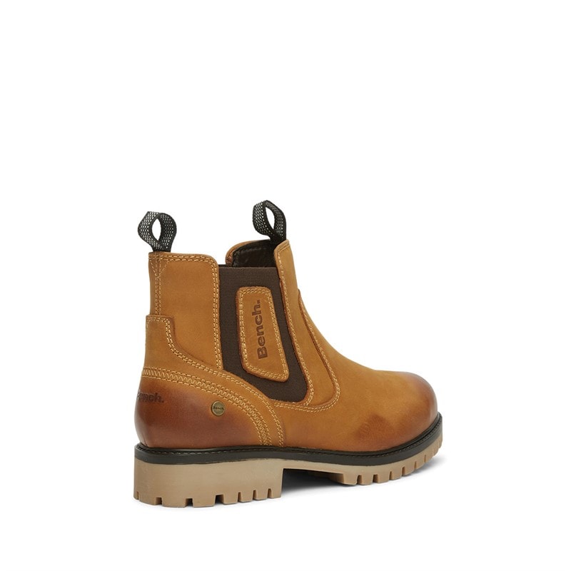 Bench Mens Shilton Chelsea Boots Camel - Image 3