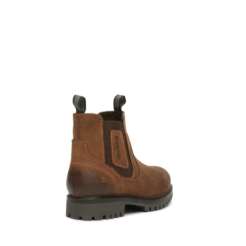 Bench Mens Shilton Chelsea Boots Chestnut - Image 3