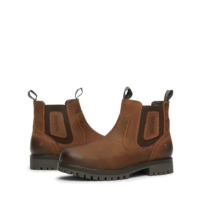 Bench Mens Shilton Chelsea Boots Chestnut - Image 5