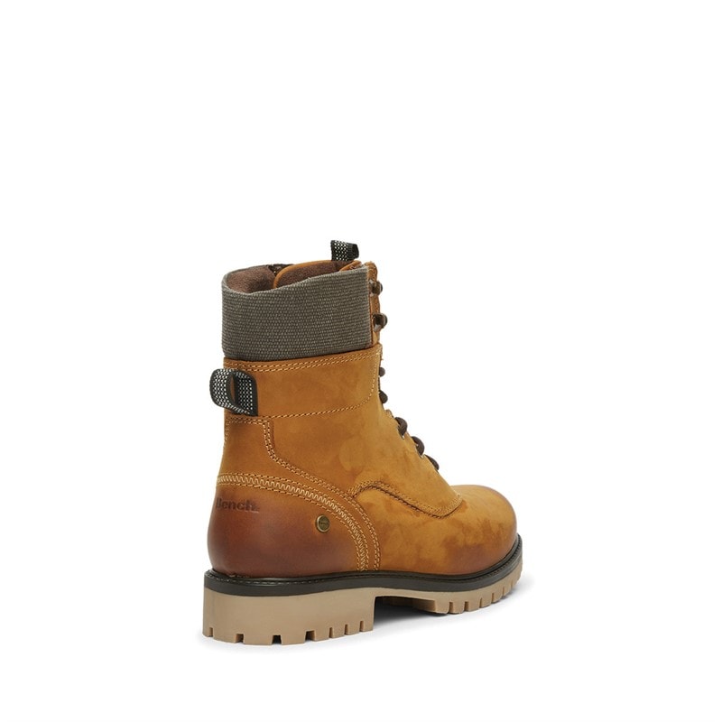 Bench Mens Oldham Aviator Boots Camel - Image 3