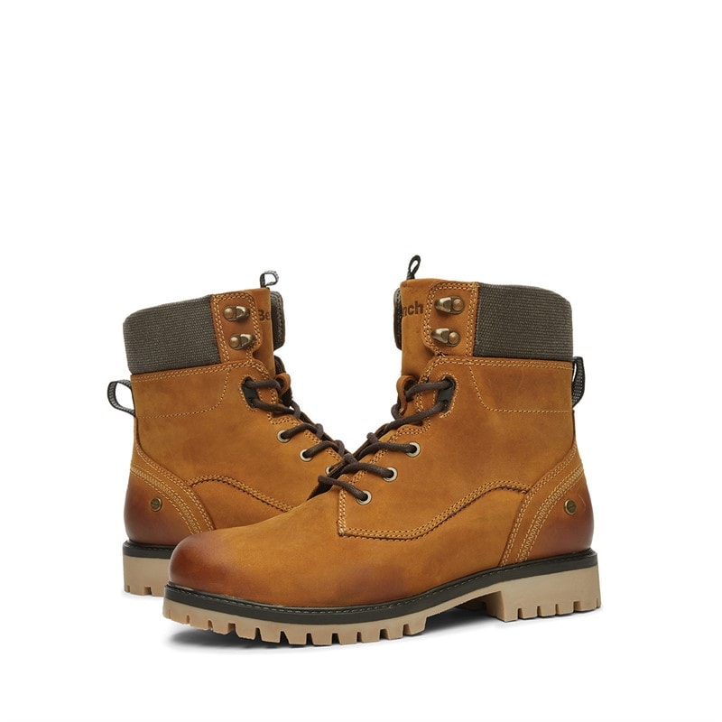 Bench Mens Oldham Aviator Boots Camel - Image 5