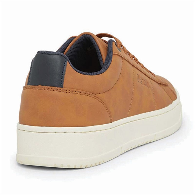Bench Mens Gorton Trainers Tan - Image 3