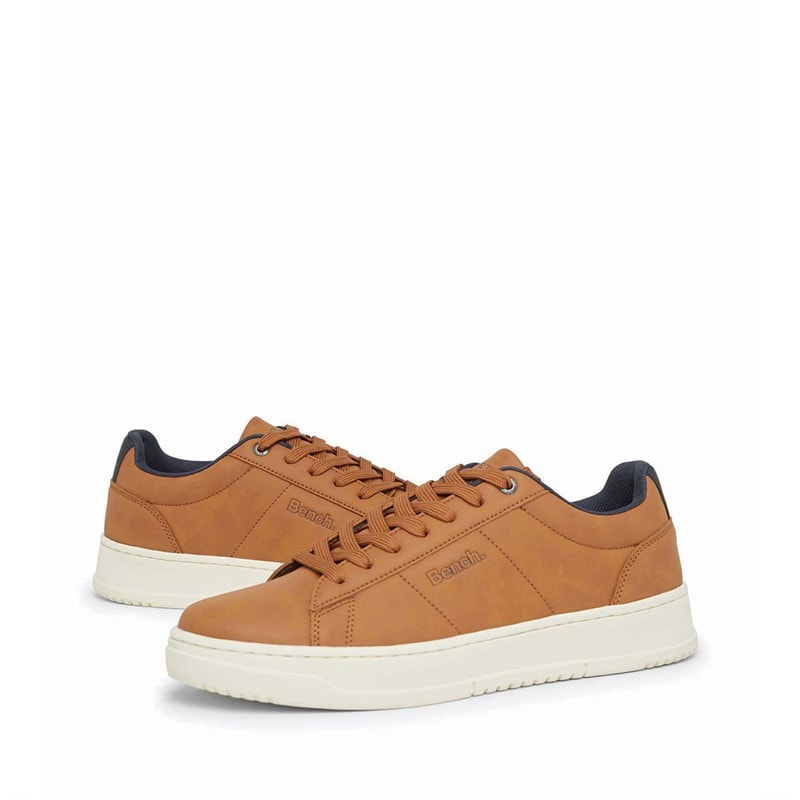 Bench Mens Gorton Trainers Tan - Image 5