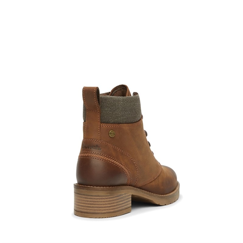 Bench Womens Withy Ankle Boots Chestnut - Image 3