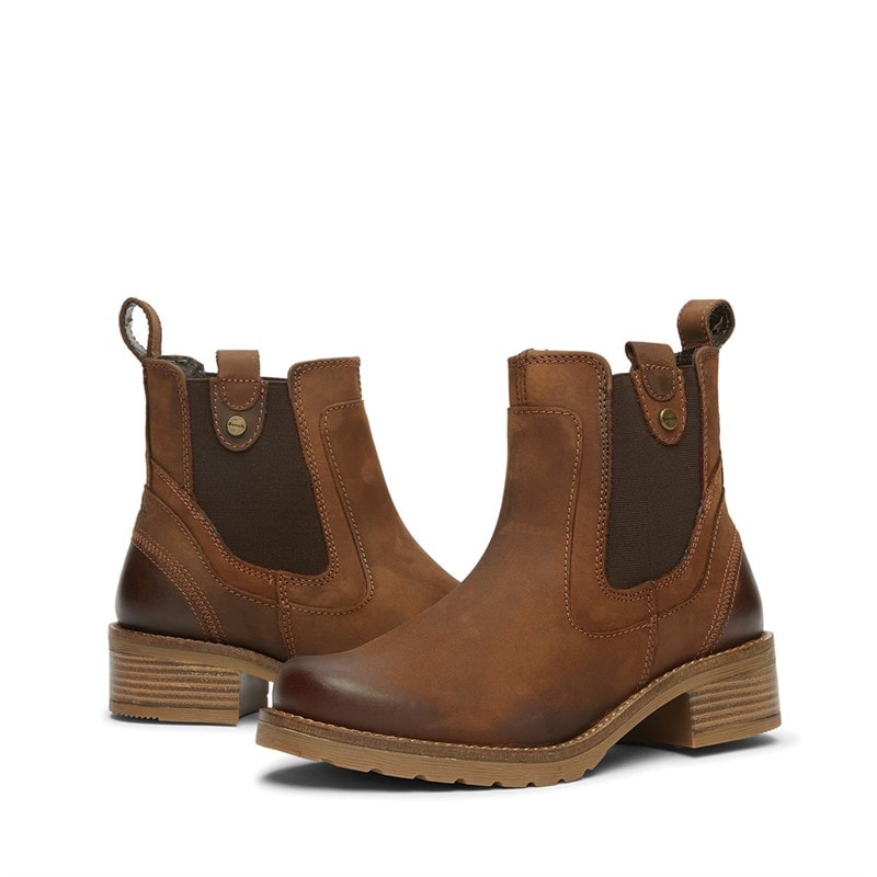 Bench Womens Weaver Chelsea Boots Chestnut - Image 5