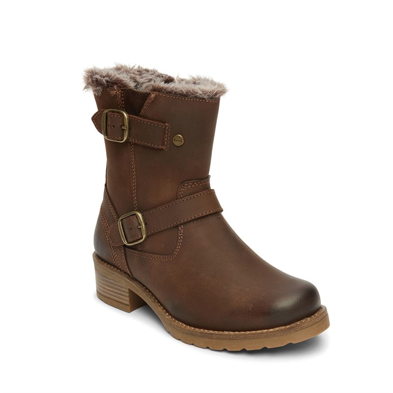 Bench Womens Warley Buckled Boots Brown - Image 4