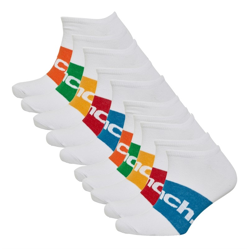 Bench Mens Woakes Ten Pack Trainer Socks White - Image 1