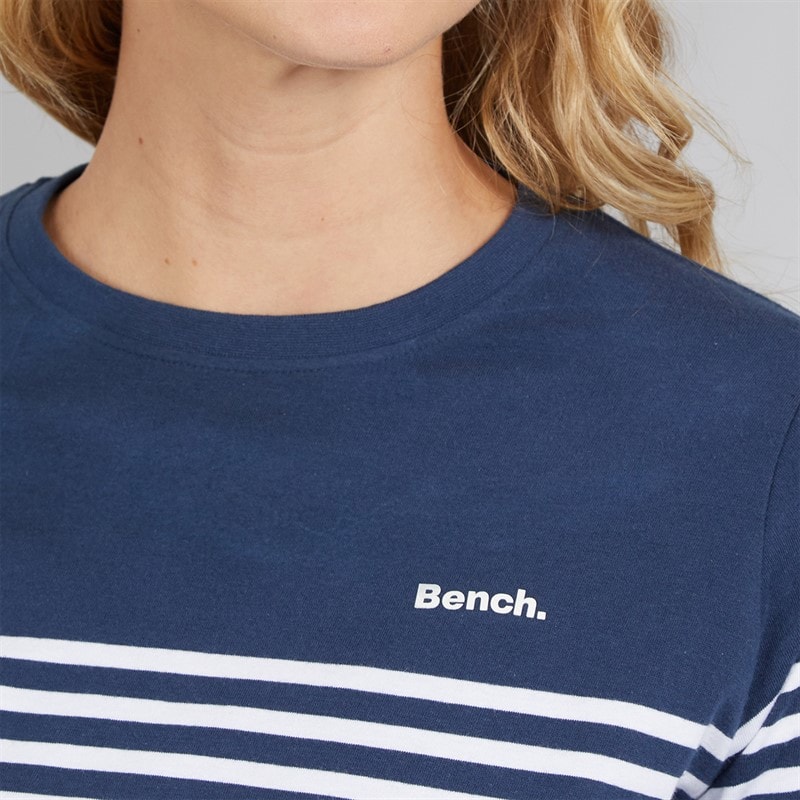 Bench Womens Arian T-Shirt Navy - Image 3