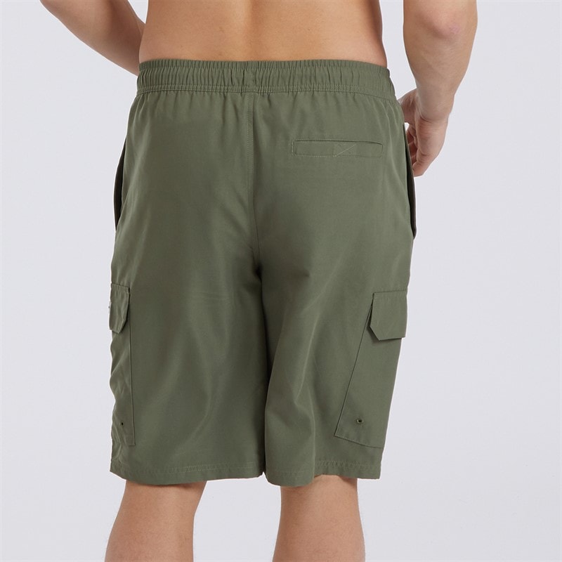 Bench Mens Shallis Cargo Swim Shorts Khaki - Image 2