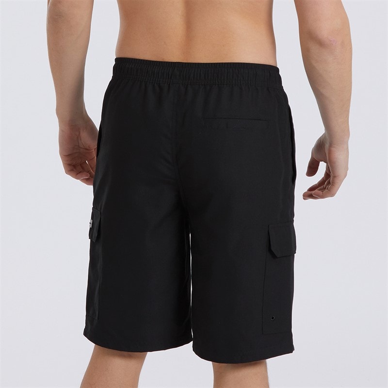 Bench Mens Shallis Cargo Swim Shorts Black - Image 2