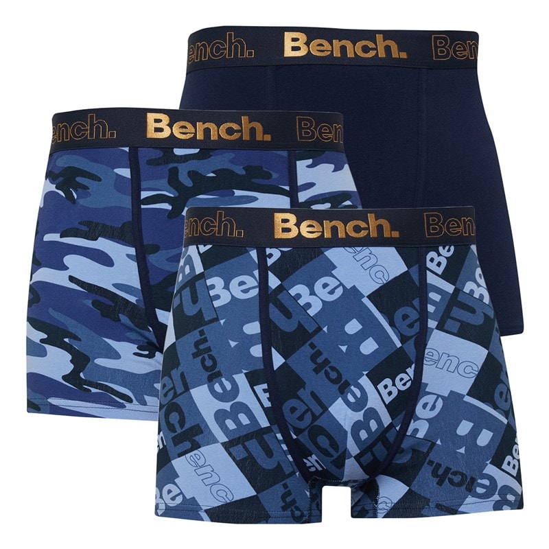 Bench Mens Tenaz Three Pack Boxers Assorted - Image 1