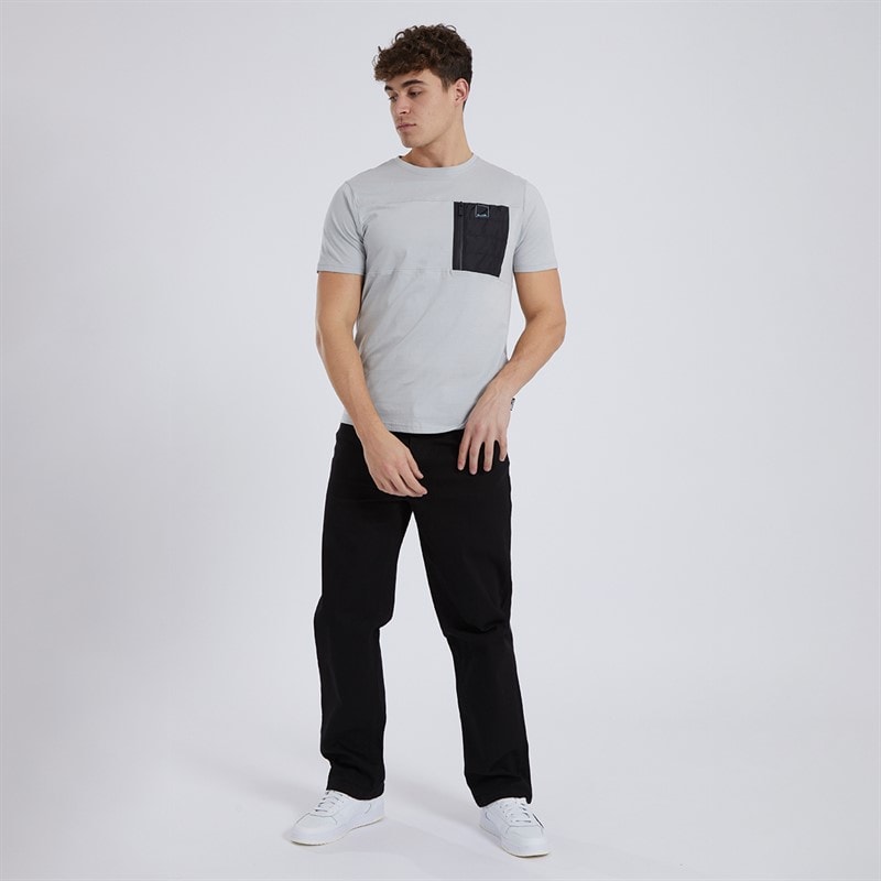 Bench Mens Jeffers Loose Fit Jeans Black - Image 3