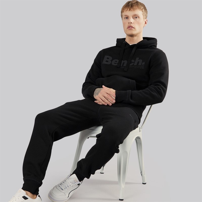 Bench Mens Petrocca Tracksuit Black - Image 1