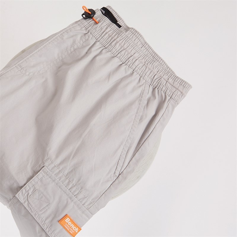 Bench Mens Detoca Combat Shorts Frost Grey - Image 3
