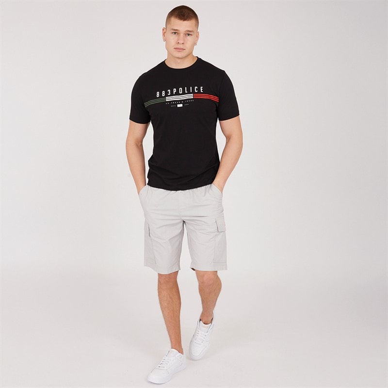 Bench Mens Detoca Combat Shorts Frost Grey - Image 4