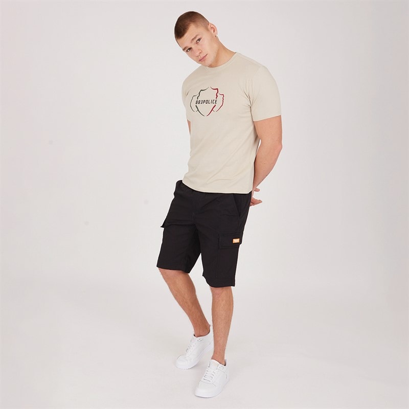 Bench Mens Detoca Combat Shorts Black - Image 4