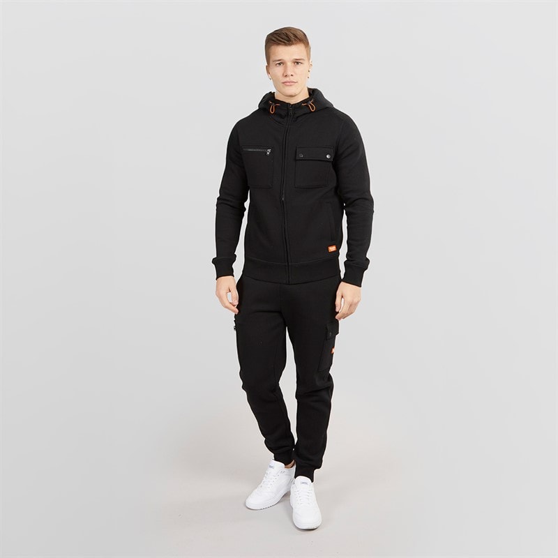 Bench Mens Jarlev Tracksuit Black - Image 4