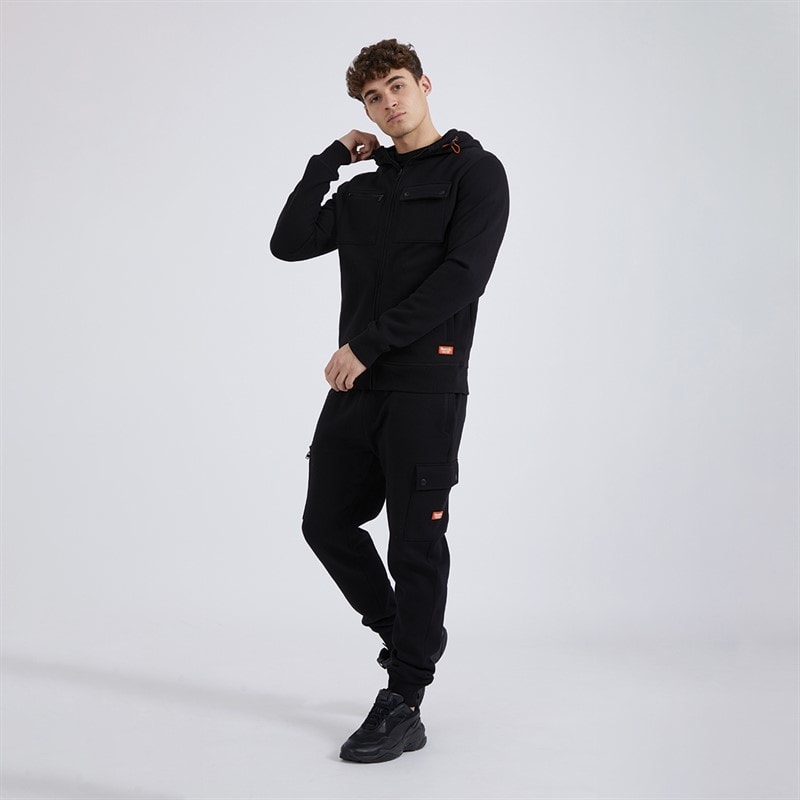 Bench Mens Jarlev Tracksuit Black - Image 5