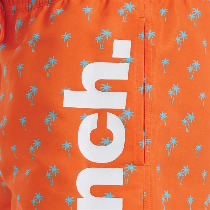 Bench Mens Oclis Swim Shorts Bright Orange - Image 2