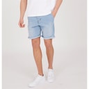 Bench Mens Javid Denim Shorts Lightwash