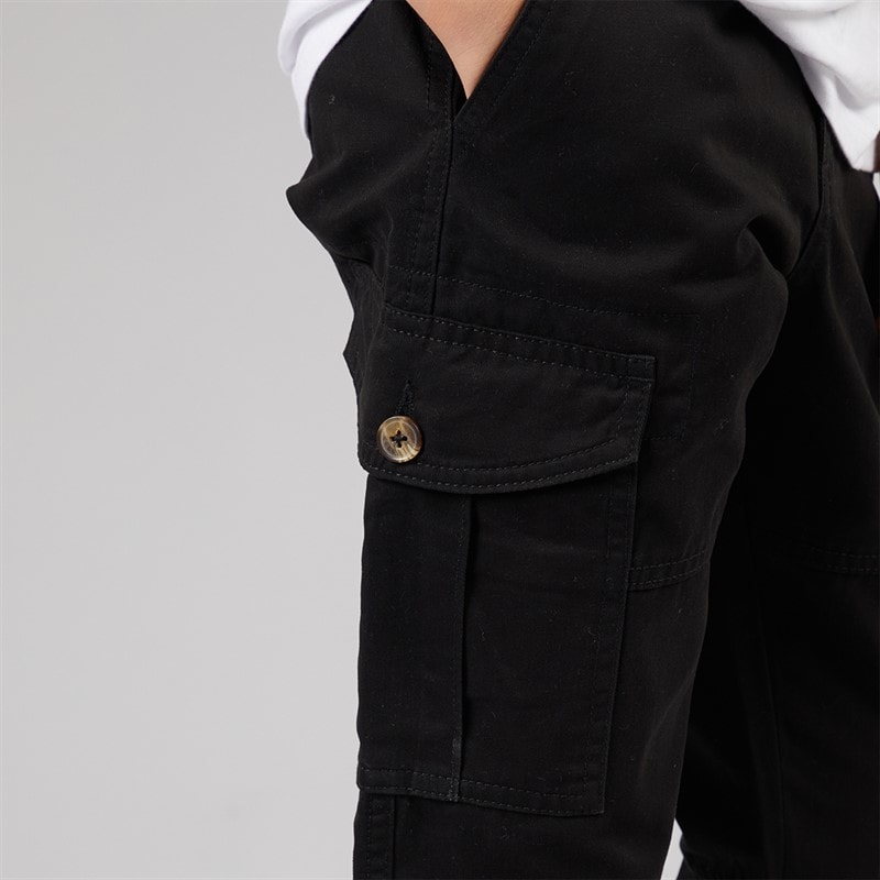 Bench Boys Creelin B Cargo Pants Black - Image 3