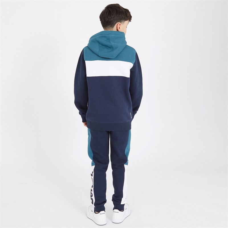 Bench Boys Marraf Colour Blocking Tracksuit Navy - Image 2