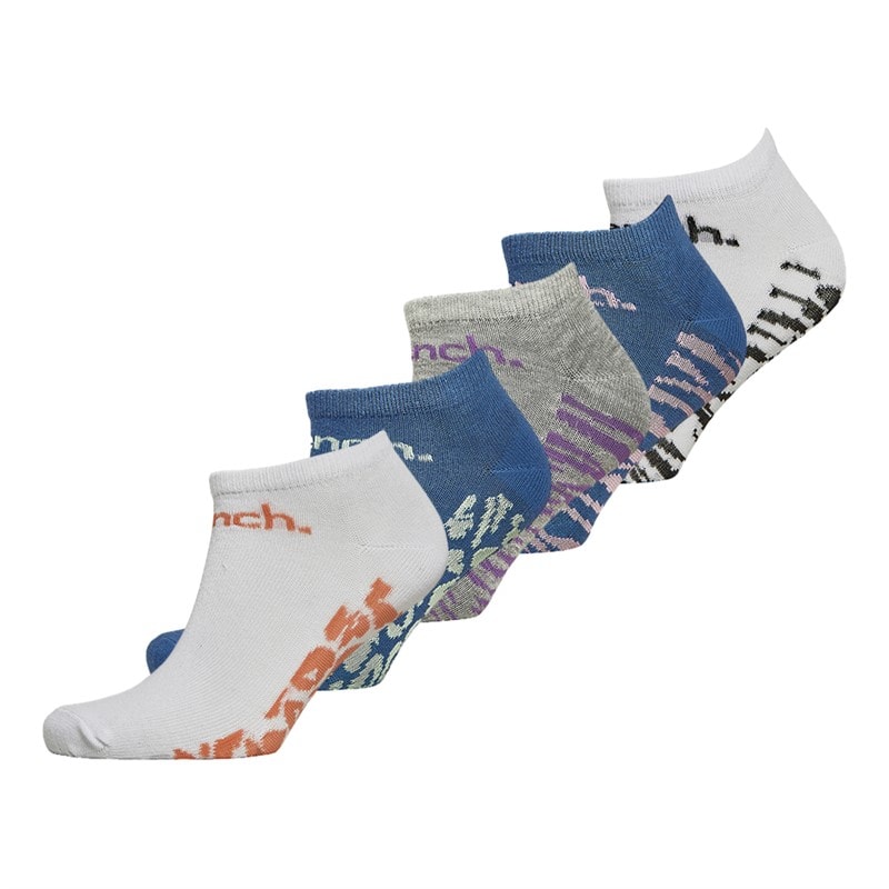 Bench Womens Yealink Five Pack Trainer Liners Multi - Image 1