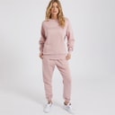 Bench Womens Dera Tracksuit Washed Dusky Pink