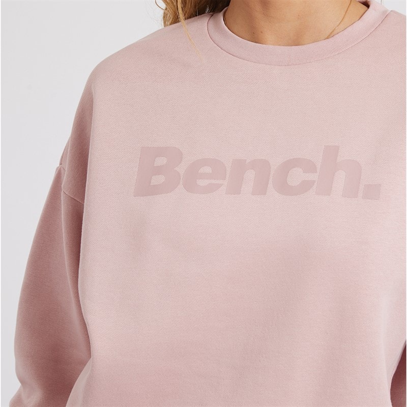Bench Womens Dera Tracksuit Washed Dusky Pink - Image 3