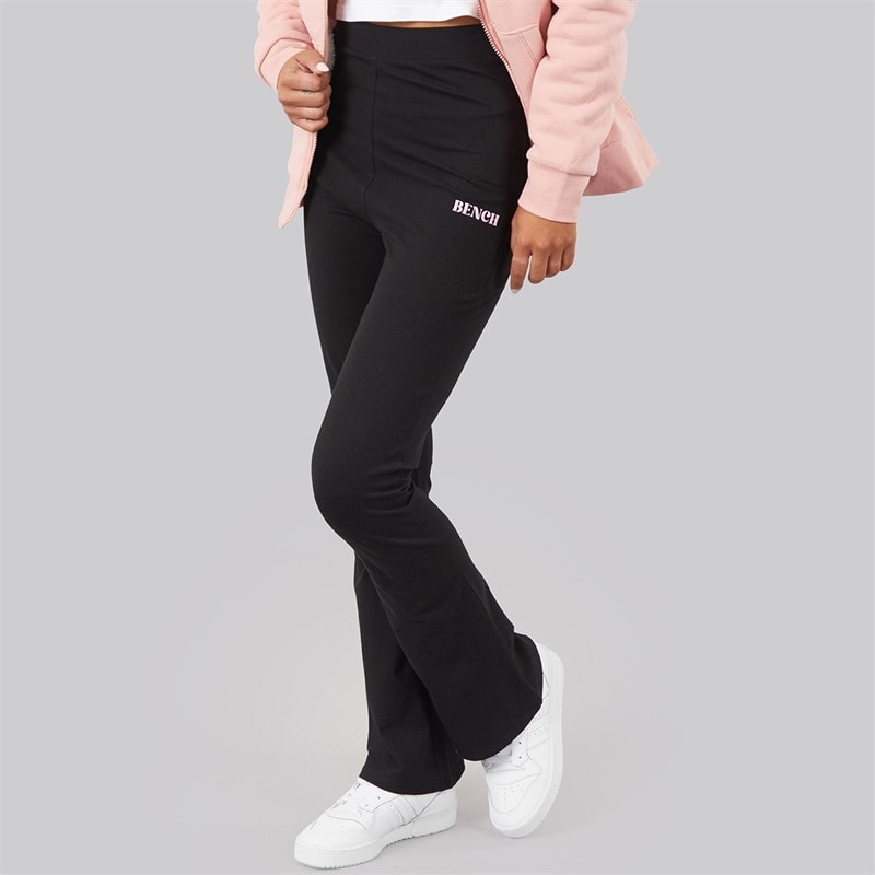 Bench Womens Gesa Flared Leggings Black - Image 3