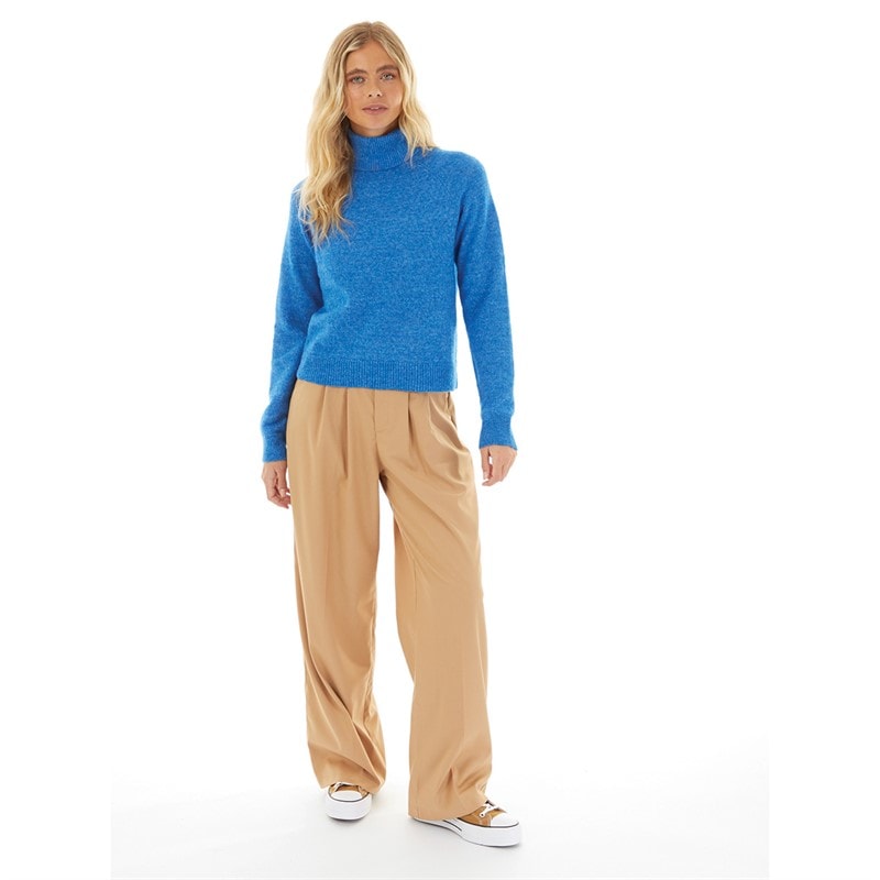 Bench Womens Monnie Wide Leg Trousers Beige - Image 3