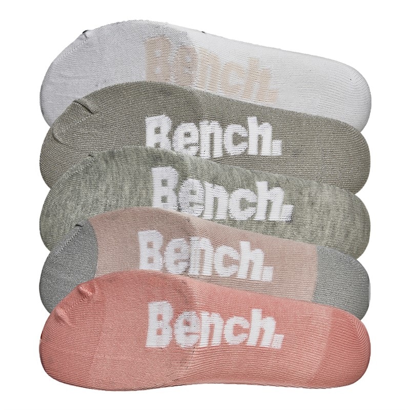 Bench Womens Copper Five Pack Dress Socks Multi - Image 2