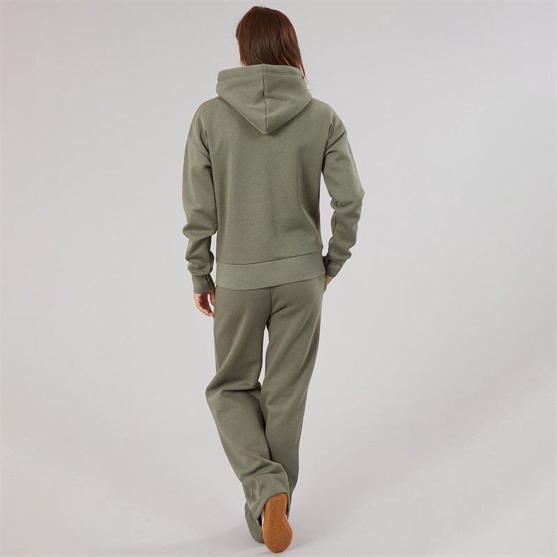 Bench Womens Siloh Tracksuit Khaki Ash - Image 2