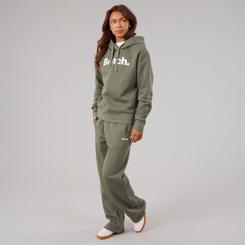 Bench Womens Siloh Tracksuit Khaki Ash - Image 4