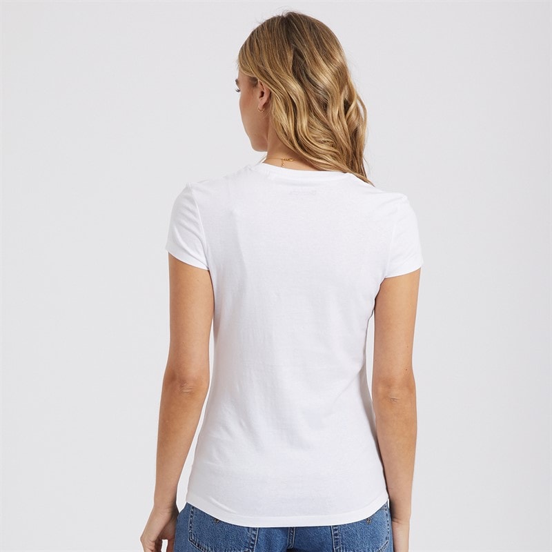 Bench Womens Lolah Three Pack Graphic T-Shirts Pink/Silver Grey/White - Image 2