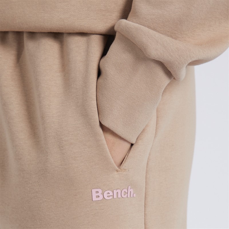 Bench Womens Siloh Tracksuit Taupe - Image 5