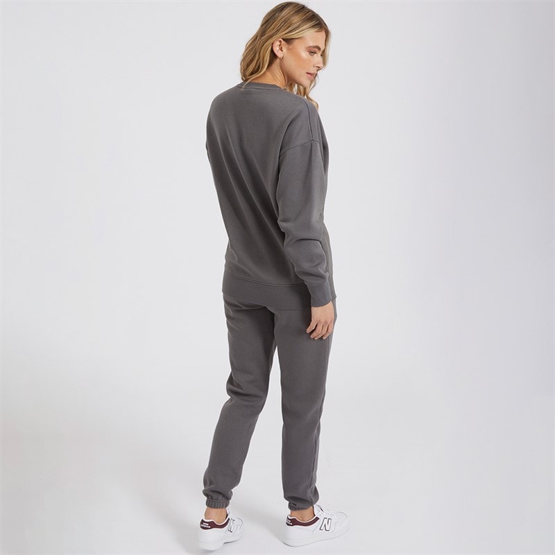 Bench Womens Dera Tracksuit Washed Charcoal - Image 2