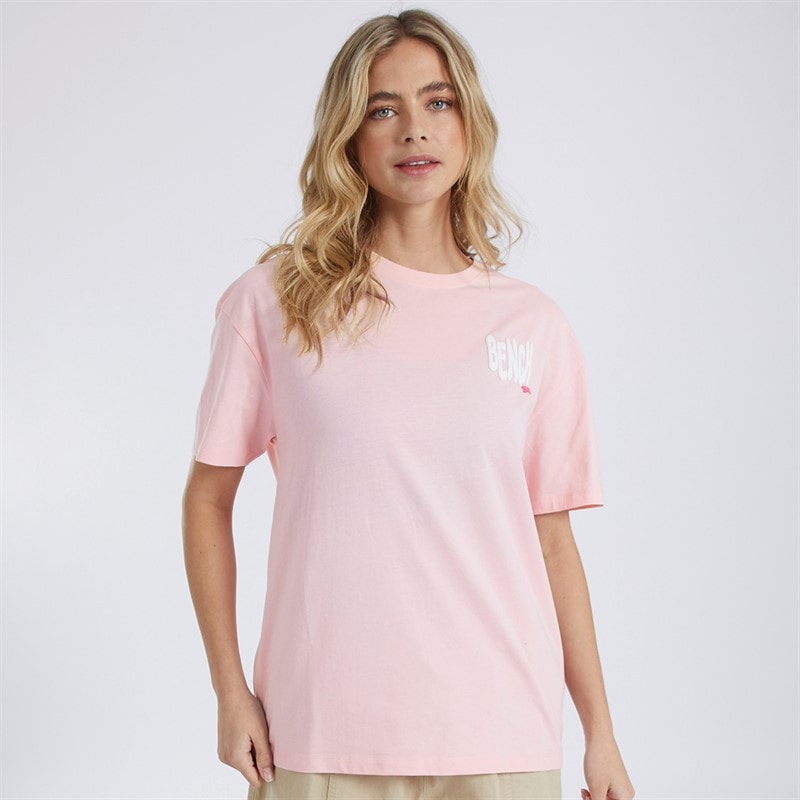 Bench Womens Valkyrie T-Shirt Pink - Image 2