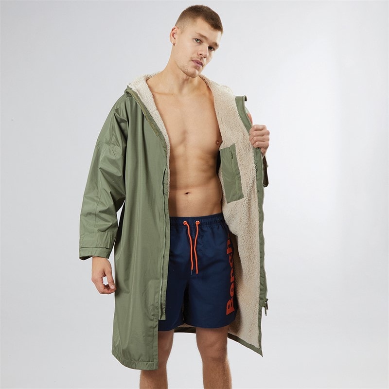 Bench Mens Dryson Changing Robe Khaki - Image 1