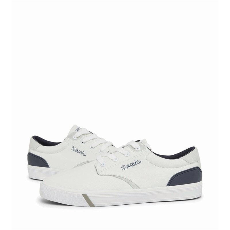 Bench Mens Briscoe Trainers White - Image 1