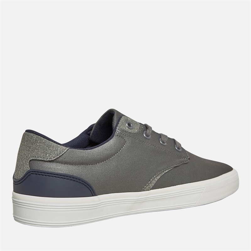 Bench Mens Briscoe Trainers Grey - Image 5