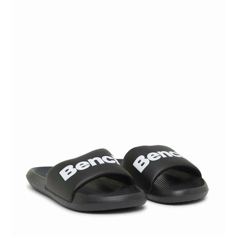 Bench Mens Cruise Sliders Black/Black/White - Image 1