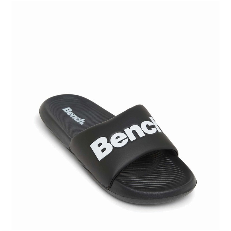 Bench Mens Cruise Sliders Black/Black/White - Image 4