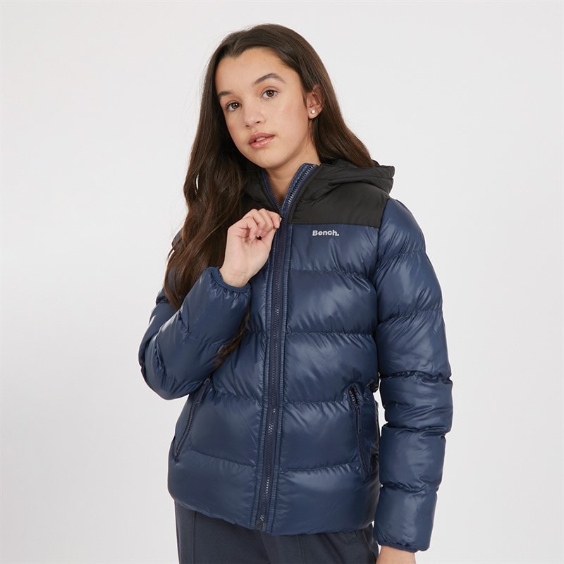 Bench Girls Kaylee Jacket Navy/Black - Image 3